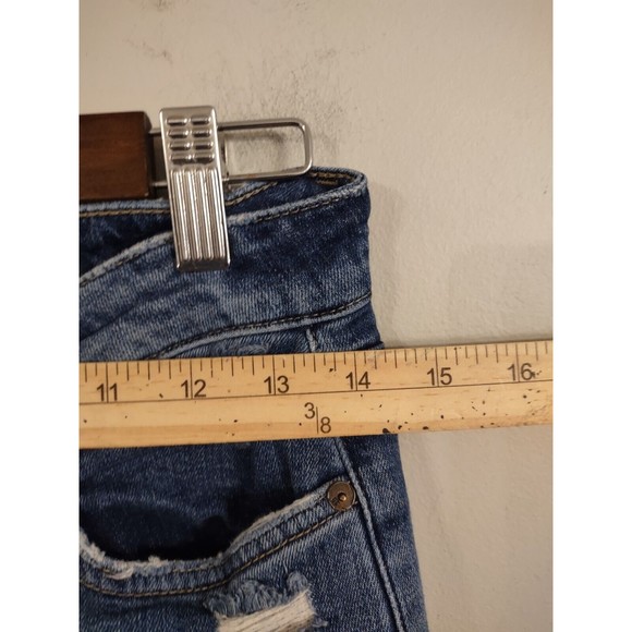 Joe's Women's Jeans Size 27 Ankle Raw Hem Straight Distressed Destroyed Hi Rise - Picture 3 of 8